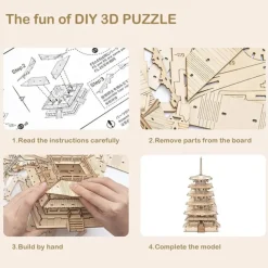 Maqueta Pagoda Cinco Pisos Robotime