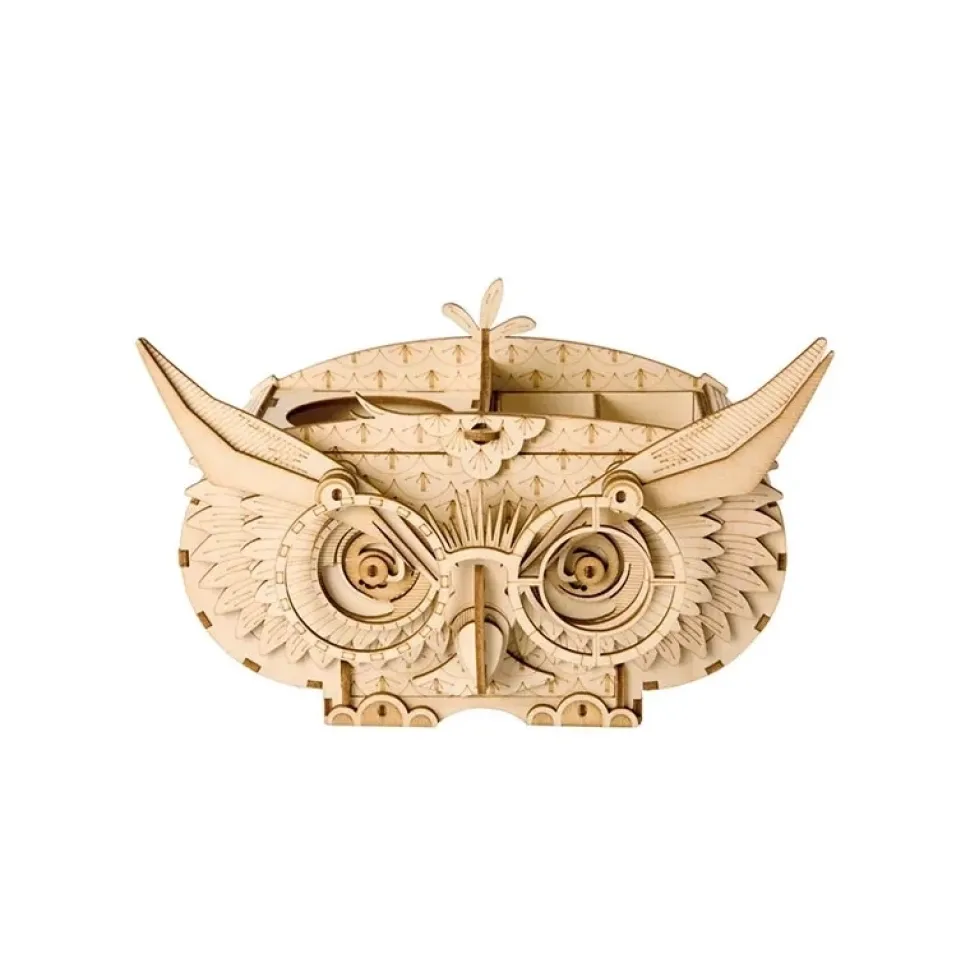 Maqueta portalápices búho Robotime