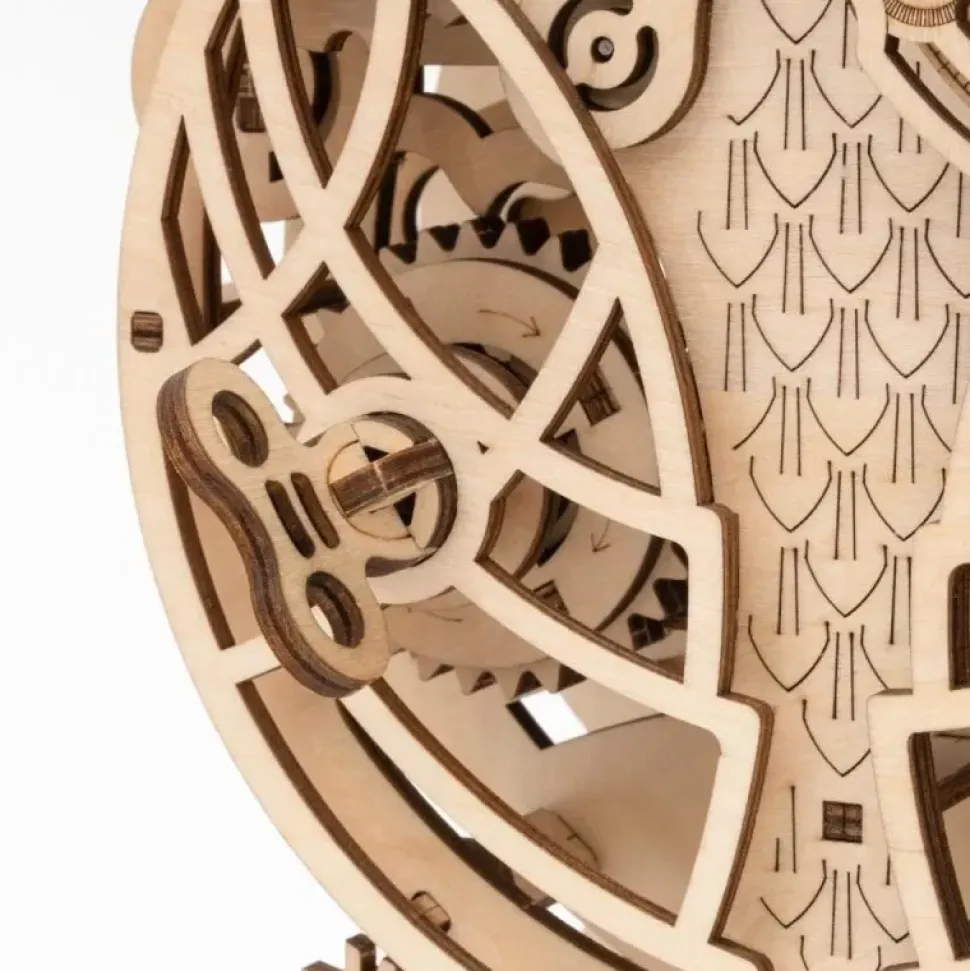 Maqueta reloj búho de madera Classical 3D Robotime