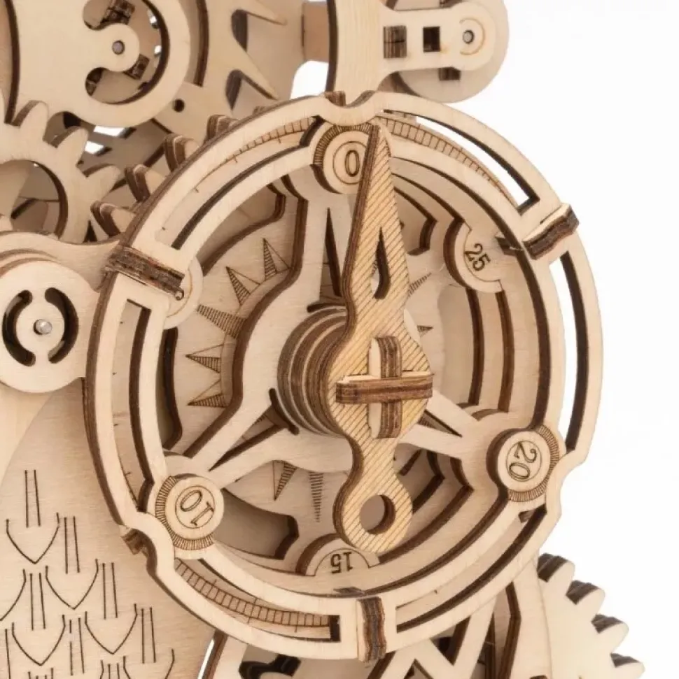 Maqueta reloj búho de madera Classical 3D Robotime
