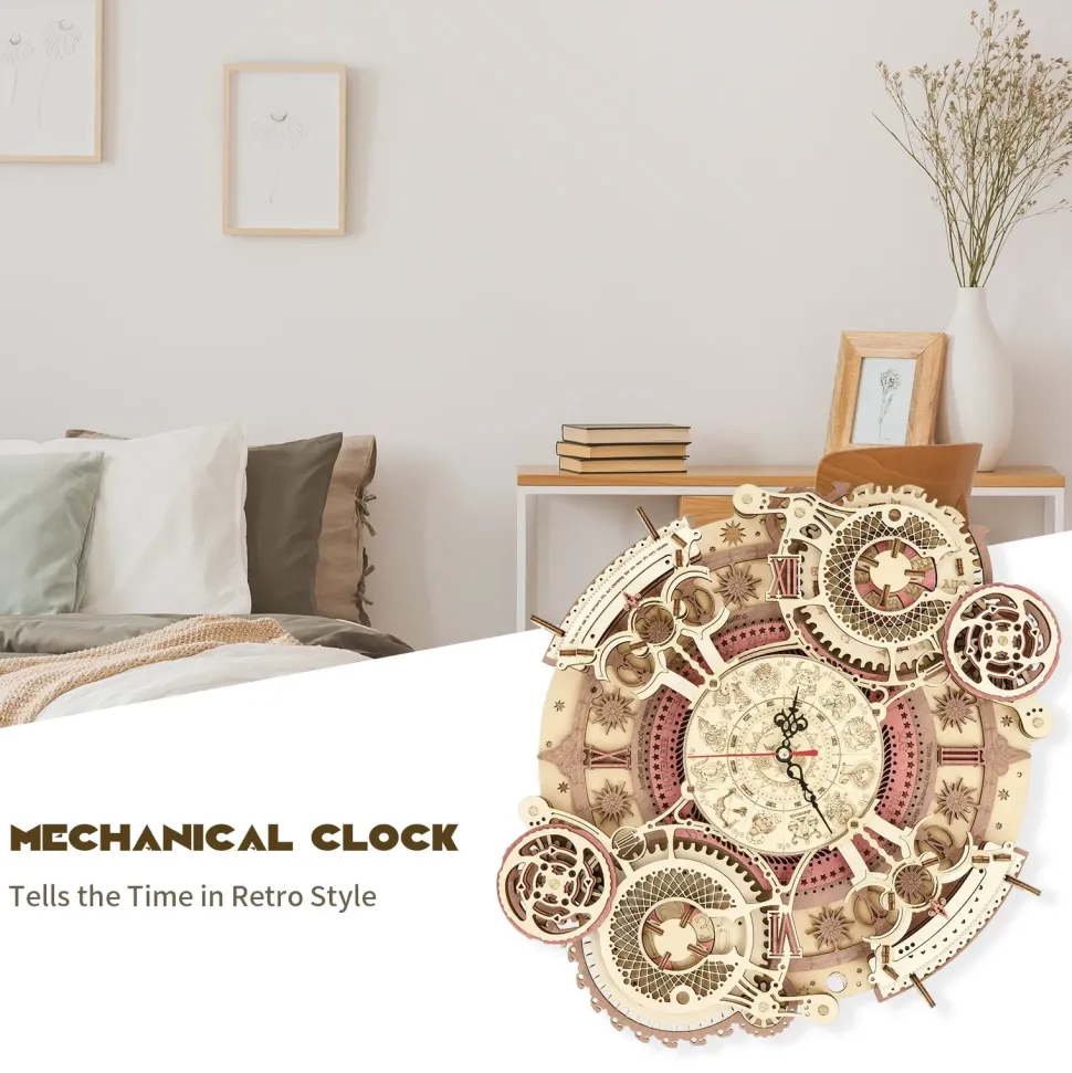 Maqueta Reloj de pared del zodiaco Robotime