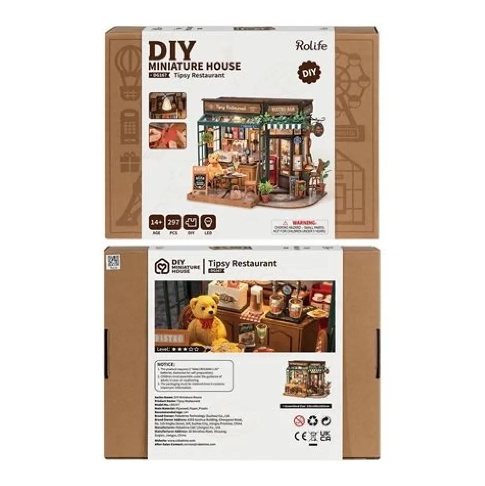 Maqueta Restaurant Robotime