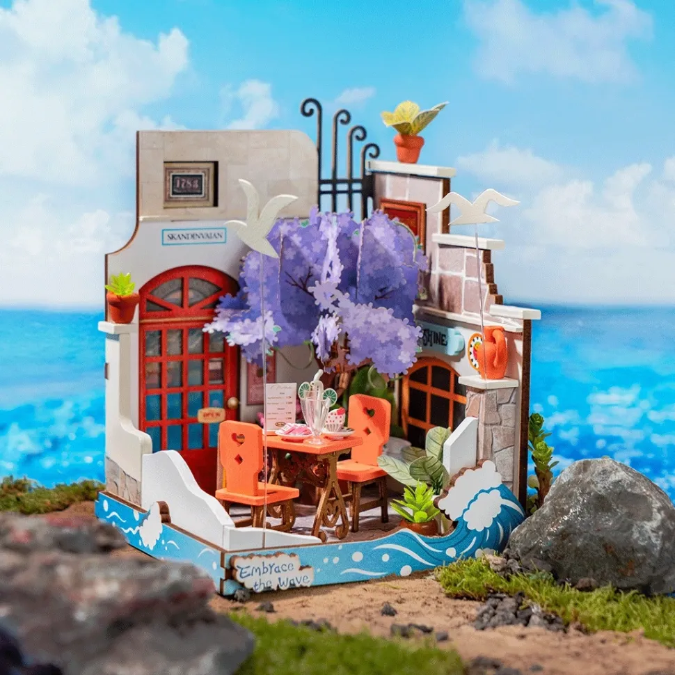 Maqueta Restaurante Sea Holiday Robotime