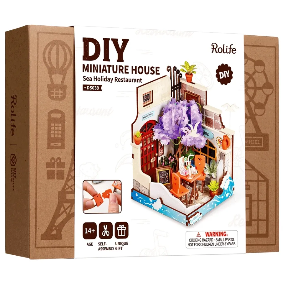 Maqueta Restaurante Sea Holiday Robotime