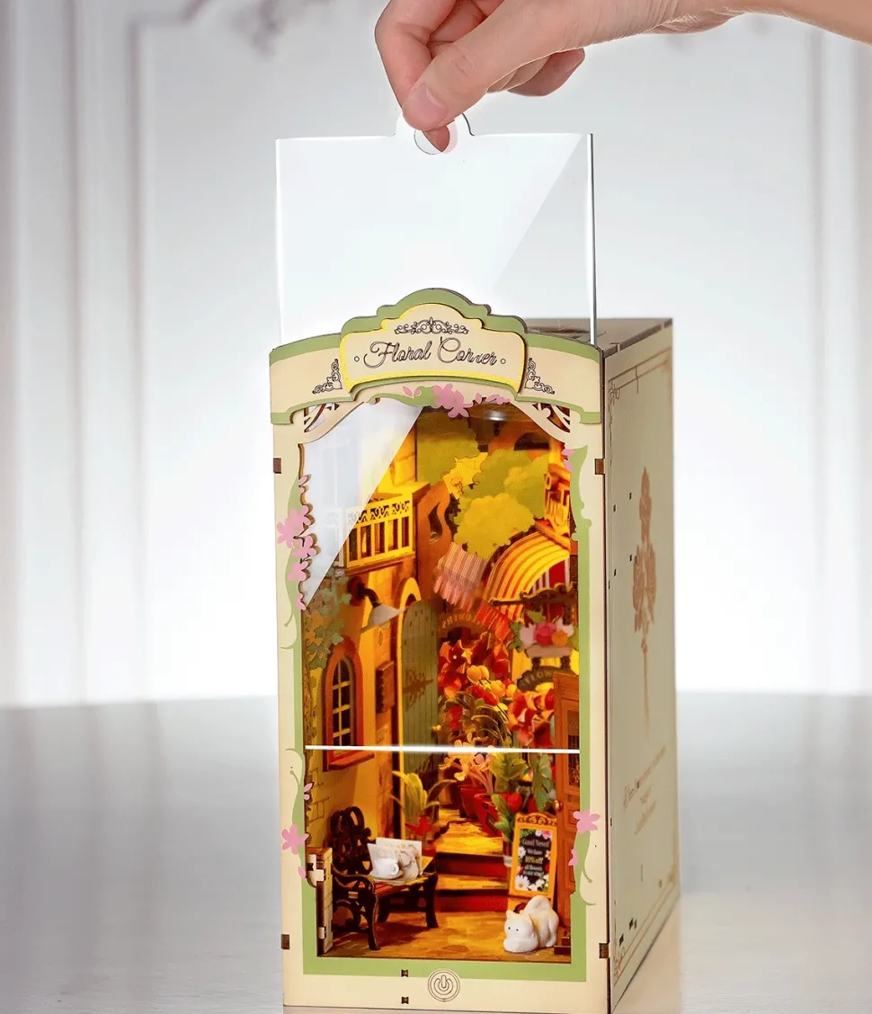 Maqueta Rincón floral Robotime