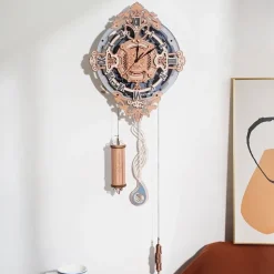 Maqueta Romantic Notes Wall Clock Robotime