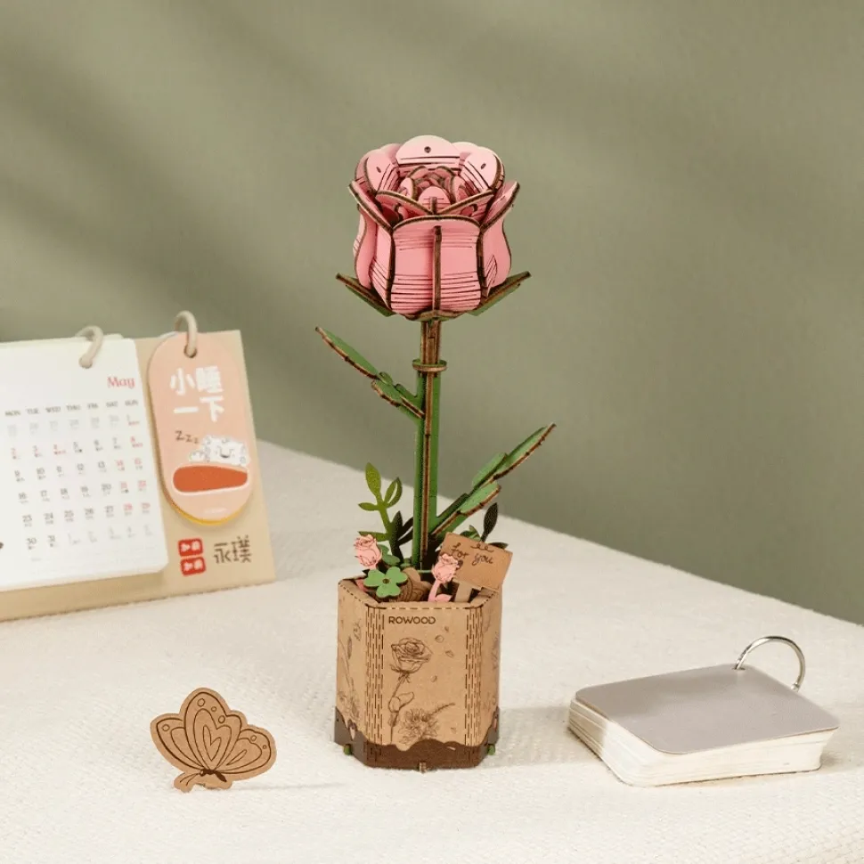 Maqueta Rosa Rosa Robotime