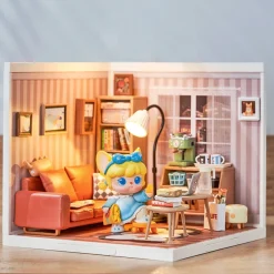 Maqueta Sala de estar acogedora Robotime