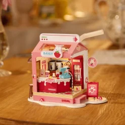 Maqueta Strawberry Milk Box Robotime