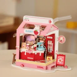 Maqueta Strawberry Milk Box Robotime