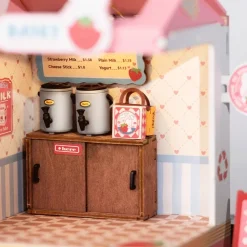 Maqueta Strawberry Milk Box Robotime