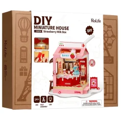 Maqueta Strawberry Milk Box Robotime