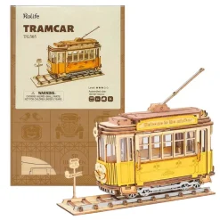 Maqueta tranvía de madera Classical 3D Robotime