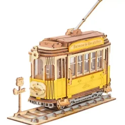 Maqueta tranvía de madera Classical 3D Robotime