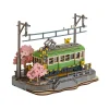 Maqueta Tranvía en sakura Robotime