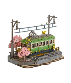Maqueta Tranvía en sakura Robotime