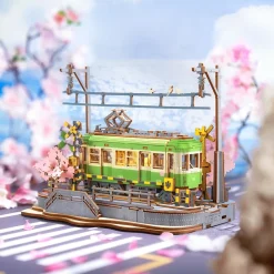 Maqueta Tranvía en sakura Robotime