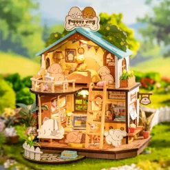 Maqueta Villa acogedora para cachorros Robotime