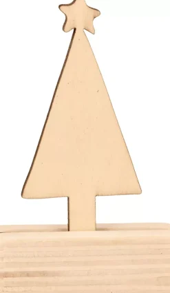 Marcasitios de Madera Woodsy Christmas Artemio