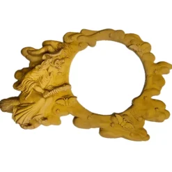 Marco bruja en resina