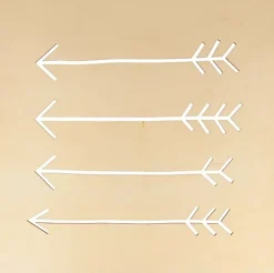 Marco calado de madera Flechas Woodland Artemio