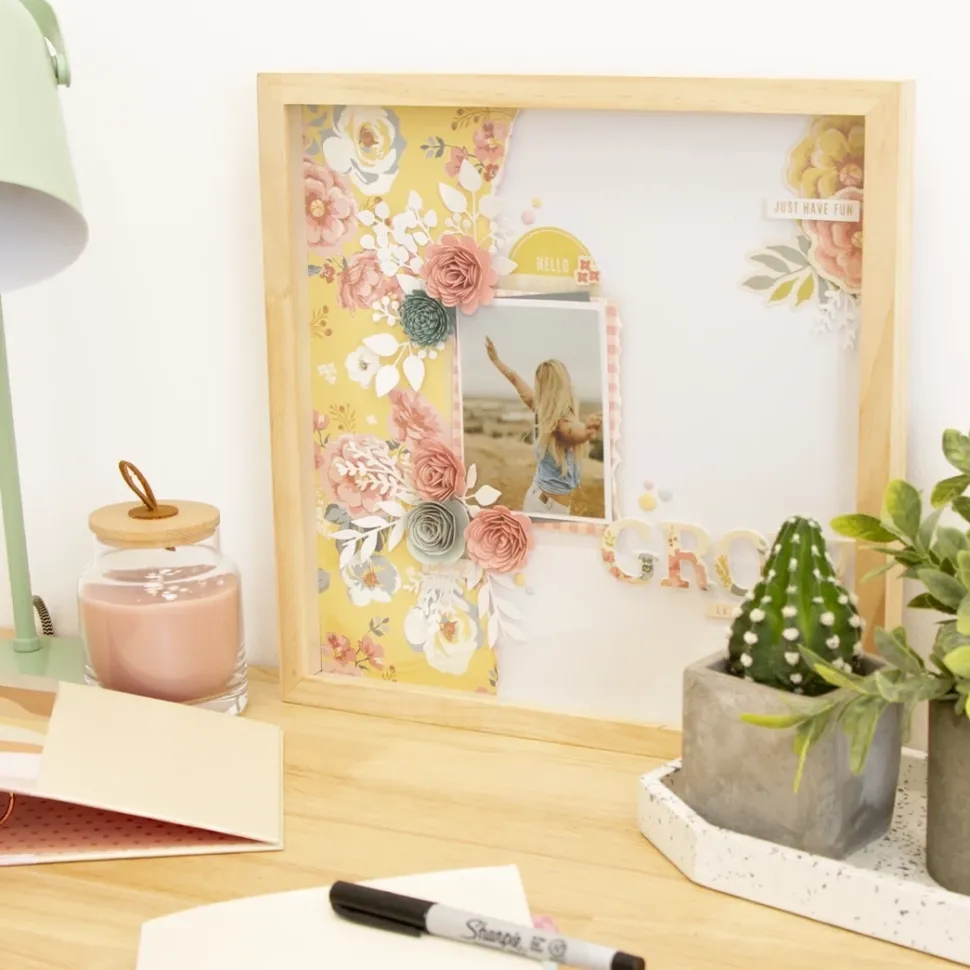 Marco de madera con profundidad Craftelier