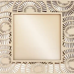 Marco de madera Círculos Boho Artemio