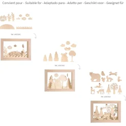 Marco de Madera Teatro Woodsy Christmas Artemio