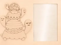 Marco de Madera Tortugas Jolies Comptines Artemio