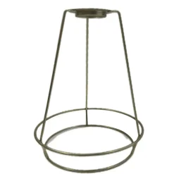 Marco de metal para pantalla de lámpara