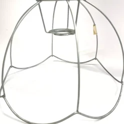 Marco de metal para pantalla de lámpara 18x25cm