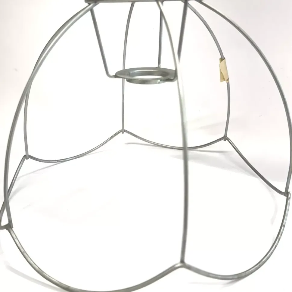 Marco de metal para pantalla de lámpara 18x25cm