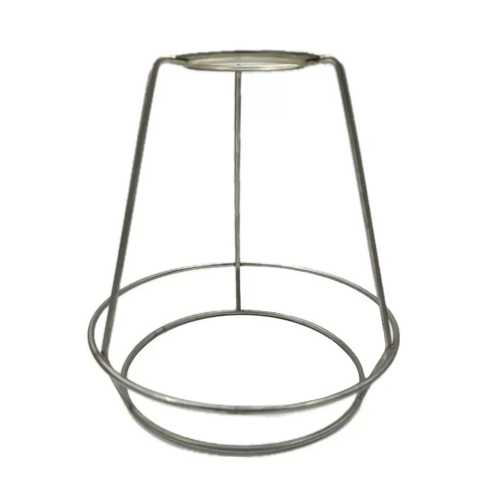 Marco de metal para pantalla de lámpara