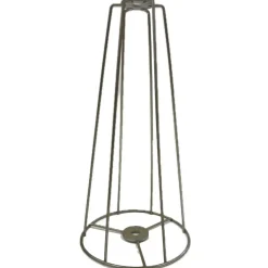 Marco de metal para pantalla de lámpara