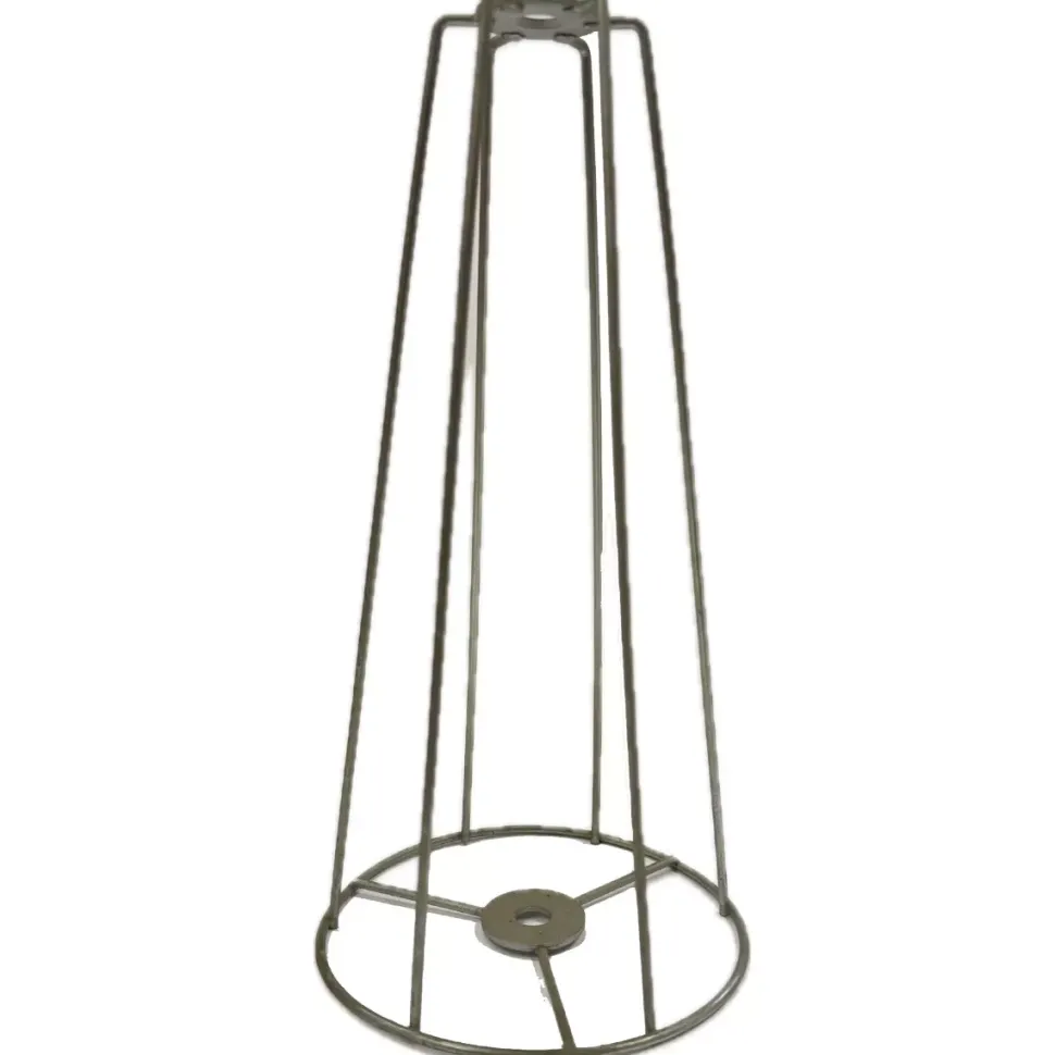 Marco de metal para pantalla de lámpara