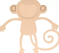 Marco Decorativo de Madera Mono Safari Artemio