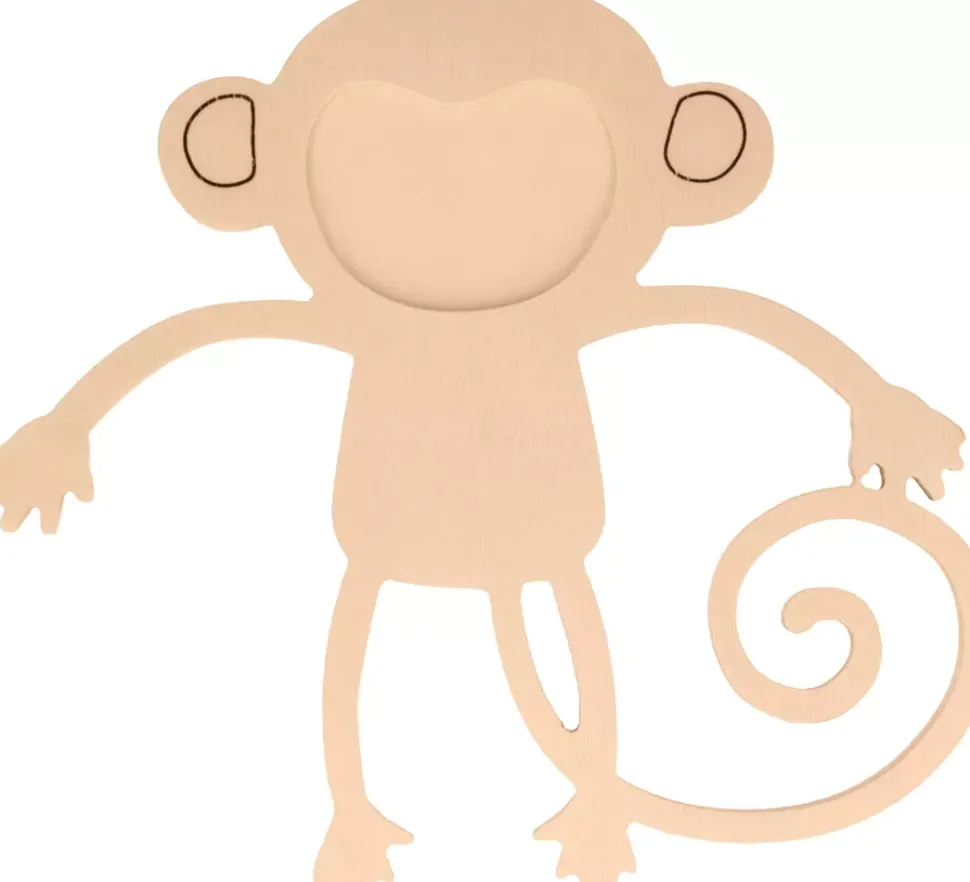 Marco Decorativo de Madera Mono Safari Artemio