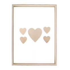 Marco Para Firmas de Madera con Corazones Rayher