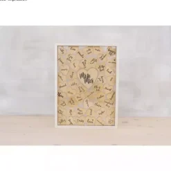 Marco Para Firmas de Madera con Corazones Rayher