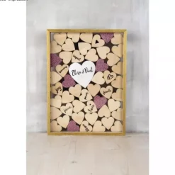 Marco Para Firmas de Madera con Corazones Rayher