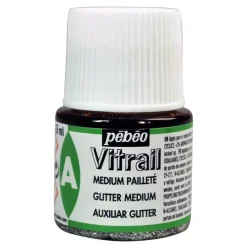 Médium Vitrail de purpurina