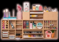 Módulo de almacenaje de DM Half Box Acrylic Pens Essentials Studio Light