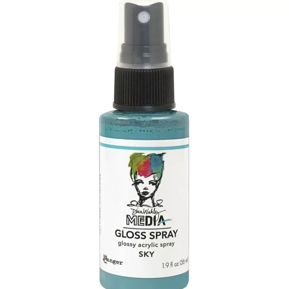 Media Gloss Spray Dina Wakley Sky Ranger 56ml