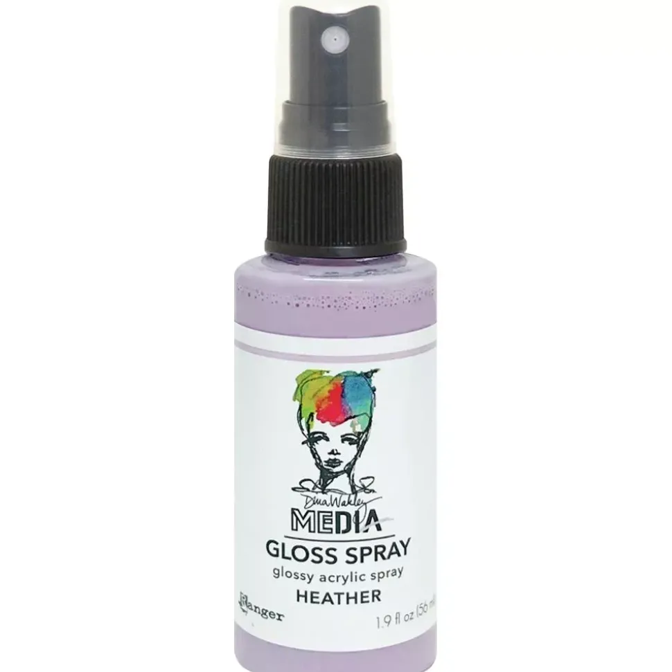 Media Gloss Spray Dina Wakley Heather Ranger 56ml