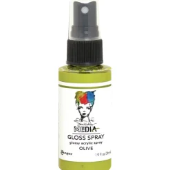 Media Gloss Spray Dina Wakley Olive Ranger 56ml