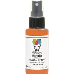Media Gloss Spray Dina Wakley Tangerine Ranger 56ml