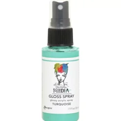 Media Gloss Spray Dina Wakley Turquoise Ranger 56ml