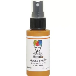 Media Gloss Spray Dina Wakley Cheddar Ranger 56ml