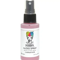 Media Gloss Spray Dina Wakley Carnation Ranger 56ml