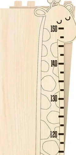 Medidor Infantil Madera Jirafa Safari Artemio